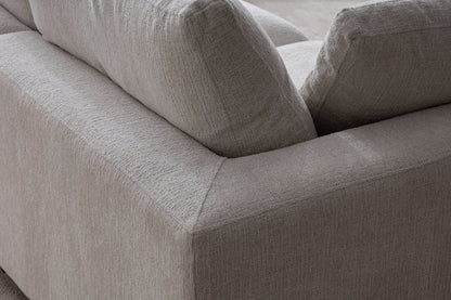 Canapé JULIA Modulable Chenille  3+1 Pouf
