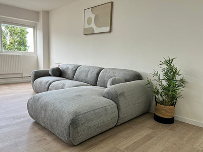 Canapé CLOUD Tissu Marbella Gris